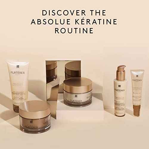 Rene Furterer ABSOLUE KERATINE Ultimate Regenerating Mask - For Damaged, Over-Processed Fine to Medium Hair - Repair & Restore