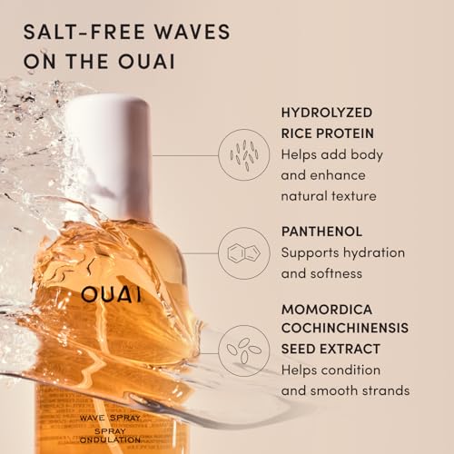 OUAI Wave Spray - Beach Waves Texture Spray 6 fl oz