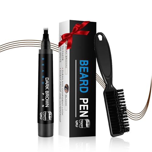 Beard Pen Filler for Men – Waterproof Dark Brown