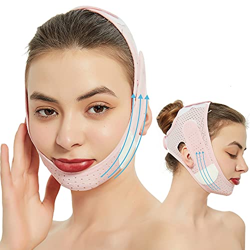 Adjustable Double Chin Strap - Jawline Support Face Band