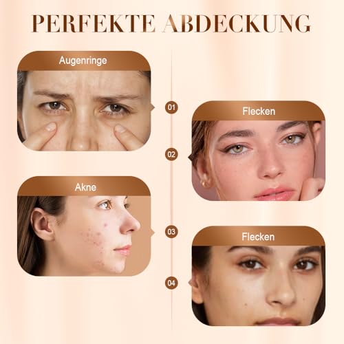 Color Changing Foundation for All Skin Tones
