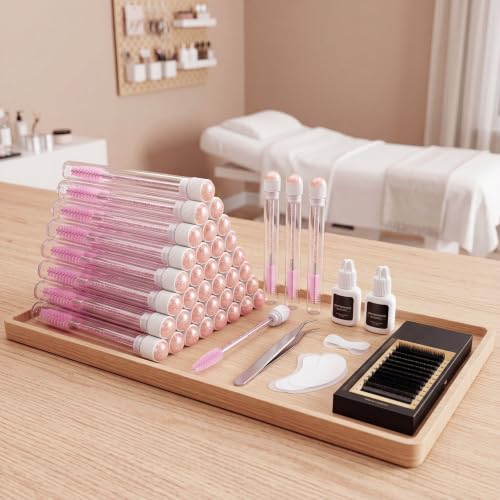 Patelai 80 Pc Disposable Mascara Brush & Tube Set