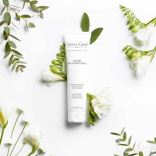 Leonor Greyl Natural Conditioner for Dry and Damaged Hair, Creme Regeneratrice Paris - Detangle, Hydrate, Strengthen & Protection, 3.3 FL Oz