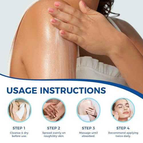 OUKEYA 10% Urea Body Lotion for Dry Skin - 11.28 oz Moisturizer