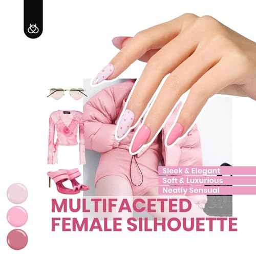 Beetles Gel Polish Urban Rhythm - Fall Winter Gel Nail Polish Set Burgundy Red Nude Brown Purple 25 Colors with 3Pcs Base Top Coat Nail Art DIY Salon Manicure UV LED Soak Of Gifts for Women Girls