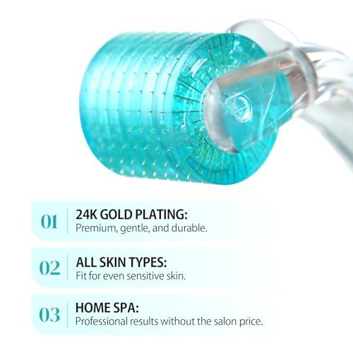 Microneedling Derma Roller with 200 Titanium Needles