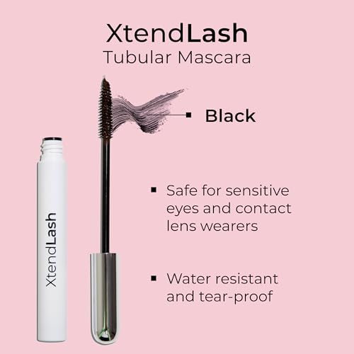 MCoBeauty XtendLash Lengthening Tubular Mascara, Volumizing & Lengthening for Dramatic Lashes, Vegan, Cruelty Free Cosmetics