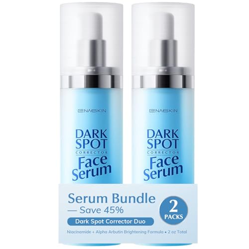 EnaSkin Dark Spot Remover for Face: Hyperpigmentation Body Treatment for Freckles Melasma Age Spot Sun Spot - Dark Spots Corrector Serum for Women and Men (2.0 Fl Oz)