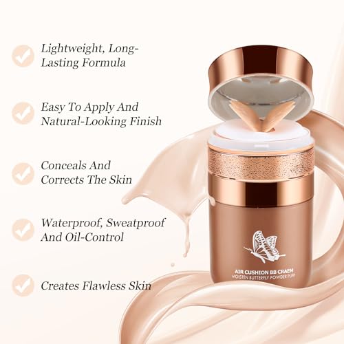 Boobeen Air Cushion BB Cream Foundation with Puff