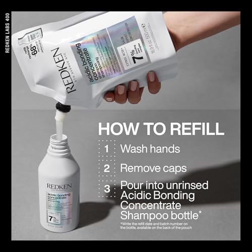 Redken Acidic Bonding Concentrate Sulfate-Free Repair Shampoo for Damaged Hair