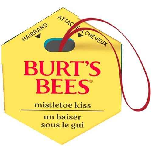Burt's Bees Mistletoe Kiss Pink, Pomegrante, Peony, Hibiscus Lip Balm and Shimmer Holiday Collection Gift Set of 3-1 Count