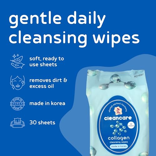 PB & JAY Collagen Makeup Remover Wipes - 30 Count