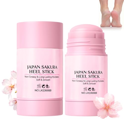 Sakura Foot Heel Moisturizing Stick with Shea Butter & Aloe Vera
