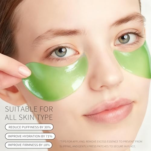 Firstfly 60 Avocado Eye Patches – Dark Circles & Puffiness Mask