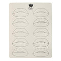 Lip Pads Dotted? Microblading Supplies Practice Skin - Lip Blushing Practice Skin