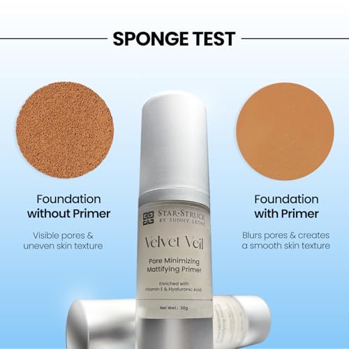 Face Primer for Smoothing Skin | Hydrating Face Primer, Evens Skin texture, Grips Makeup | Wrinkle Filling, Pore perfecting | Matte Finish Face Primer, 1 Fl Oz