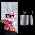 UNA GELLA A05-Square Toe Nail Tips 312Pcs Fake Toenails Full Cover Gel Tips for Big Toes