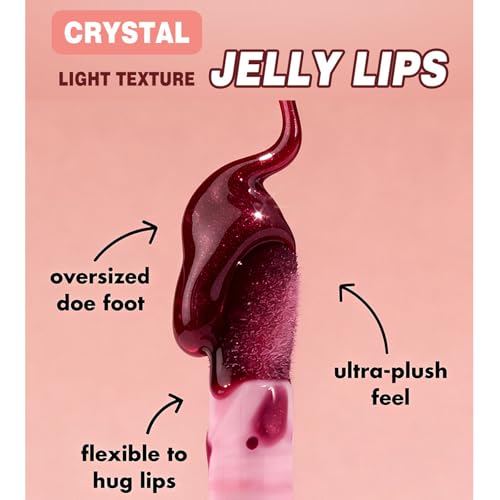 LuckNest Shimmery Lip Gloss Set - 3 Colors, Hydrating & Non-Sticky