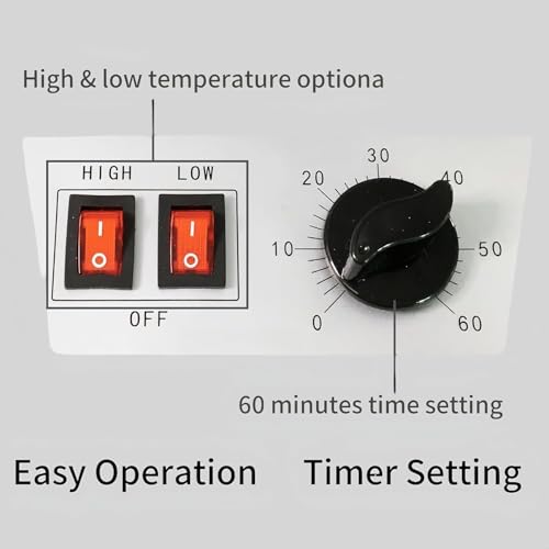 Professional Hooded Hair Steamer with Adjustable Timer