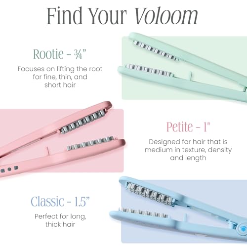 VOLOOM Rootie 3/4" Volumizing Hair Iron for Thin Hair
