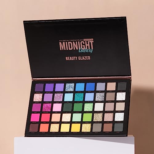 45-Color Eyeshadow Palette - Matte, Shimmer & Glitter