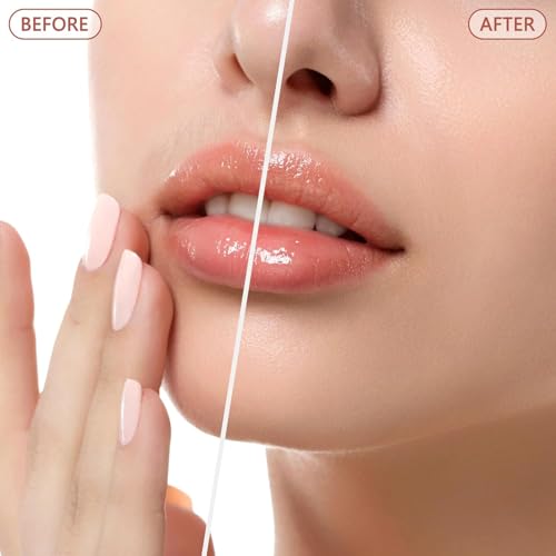 Rechargeable Facial Hair Removal Device with LED Light