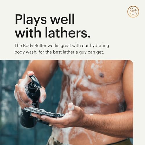 MANSCAPED Body Buffer - Premium Silicone Body Scrubber & Exfoliator