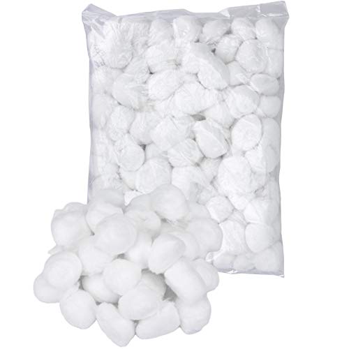 Hedume Pure Cotton Super Jumbo Cotton Balls, 500 Count (5 Pack x 100)