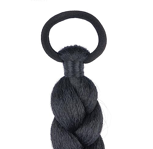 LyoRuSi Black Ponytail Extension 26 Inch 2 Pack