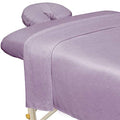 ForPro Premium Microfiber Massage Sheet Set Lavender - 3-Piece Professional Table Linens
