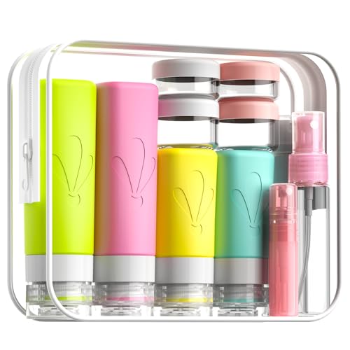 INSFIT 17 Pack TSA Travel Bottles Set - Leak Proof Toiletries