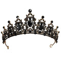 Kamirola Queen Crown and Tiara with Crystals - Bridal & Party Headband