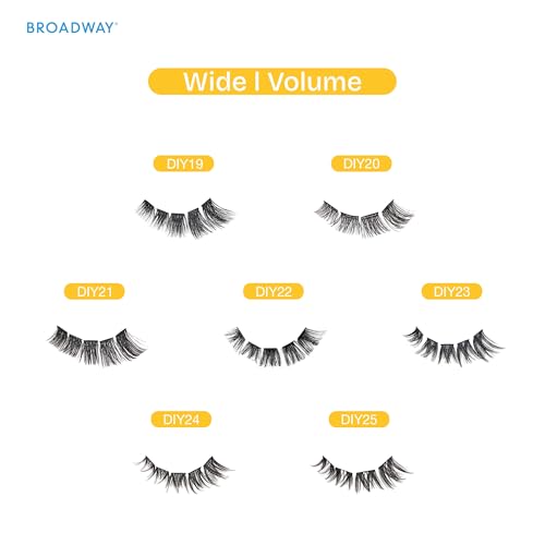 Broadway Lash Clusters 9-16mm False Eyelashes - 70pc