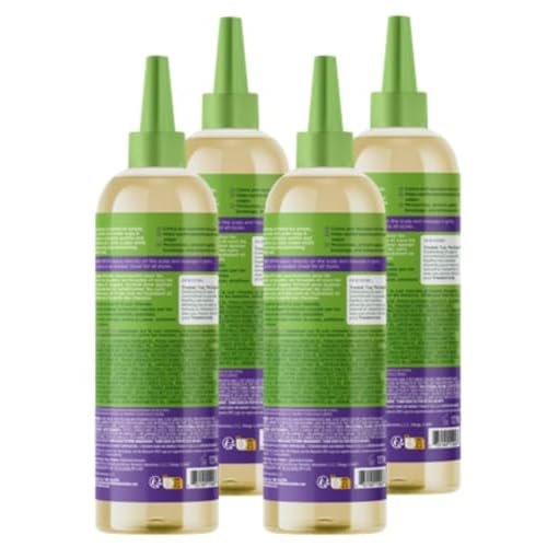 ORS Olive Oil Braidzone Soothing Scalp Oil with Lavender, Acai & Biotin for Nourishment 4.3 oz (Pack of 4)