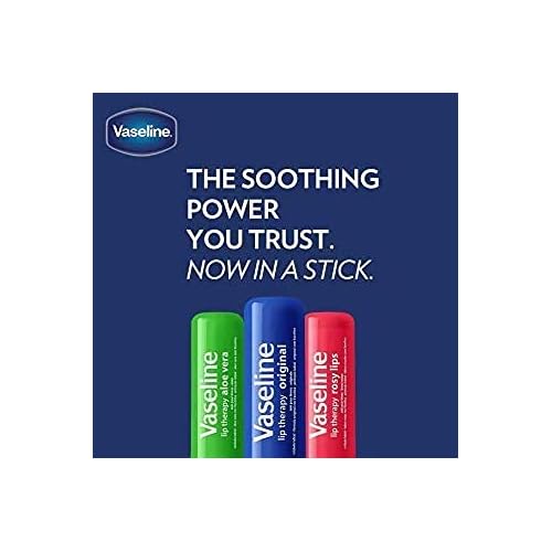 Vaseline Lip Therapy Stick, Original, 9.6g (Twin Pack)