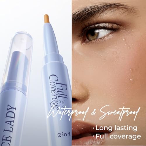 SACE LADY 2-in-1 Concealer Pen Dual-End for Dark Circles