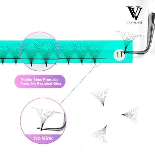 VAVALASH Premade Volume Lash Fans, 10D Russian Lash Extensions 320 Pk