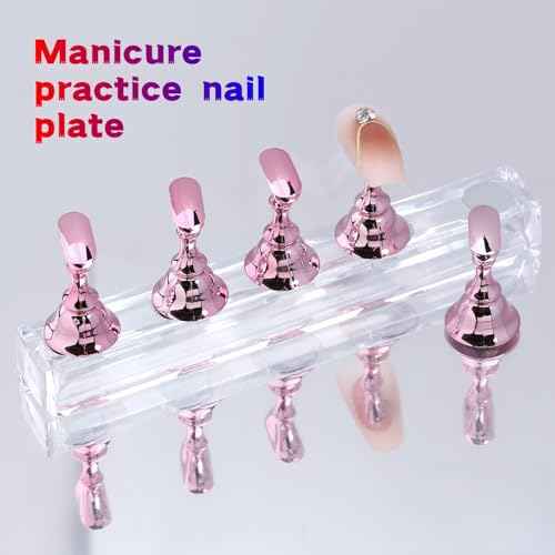 Nail Art Tools Set ? 15 Nail Art Brushes + 5 Dotting Pens with Nail Stand Holder ? Professional Nail Design Kit for DIY Manicure & Salon Use