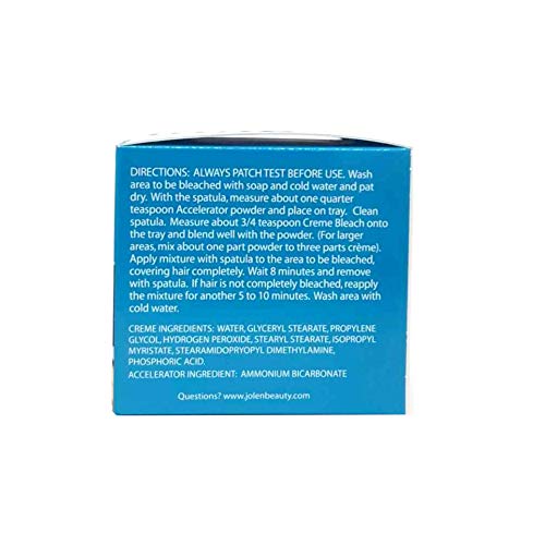 Creme Bleach Lightening Dark Hair on Face, Arms & Body - 118ml
