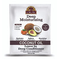 OKAY | Coconut Oil Deep Moisturizing Leave-In Conditioner | For All Hair Types & Textures | Replenish Moisture | With Shea Butter, Almond & Avocado | Free of Sulfate, Silicone & Paraben | 1.5 oz