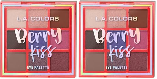 L.A. COLORS Fruity Fun Eyeshadow Berry Kiss 2-Pack