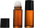 30ml Clear Glass Essential Oil Roller Bottles - 2 Pack