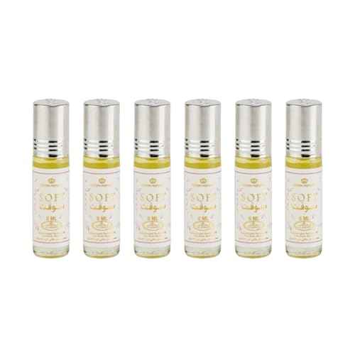 Al Rehab Soft Concentrated Perfume Rollerball 6 Ml/0.20 Oz (Pack Of 6)