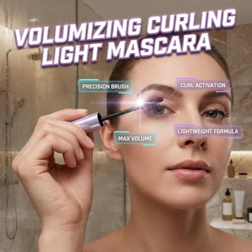 Curl Lengthening Mascara for Women – Long Lasting Volumizing