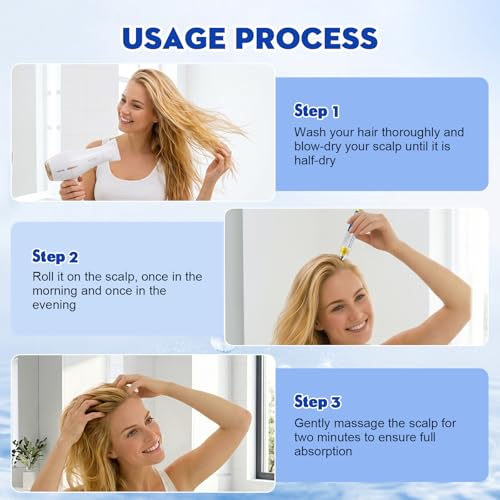 Hair Growth Serum Roll-On with Redensyl & Biotin