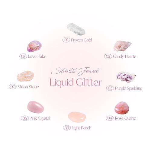 Dasique Starlit Jewel Liquid Glitter #02 Candy Hearts