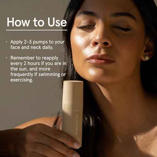 Barefaced Tinted Protection SPF 50+ ? Broad-Spectrum Sunscreen with Zinc Oxide, Niacinamide & Hyaluronic Acid ? Oil-Free UV Protection, Hydration & Anti-Aging with Universal Tint (60ml)