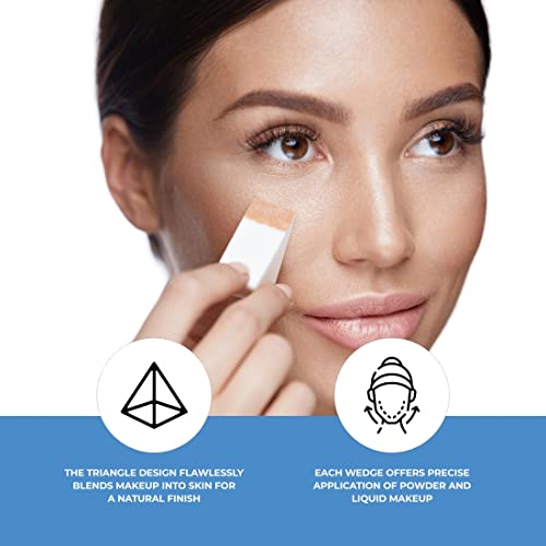 ForPro Beauty Wedges 100ct Foam Makeup Blenders