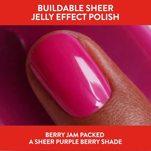 Nails Inc x Smucker's It's Topless Jelly Nail Polish - Sheer Berry Purple