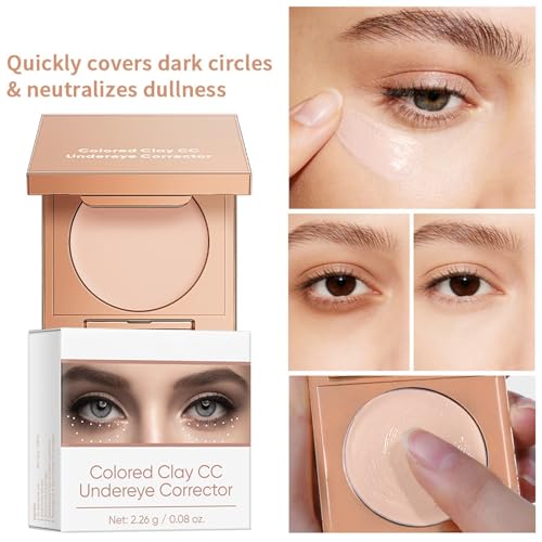 Under Eye Concealer & Brightener Set with Brushes & Mirror
